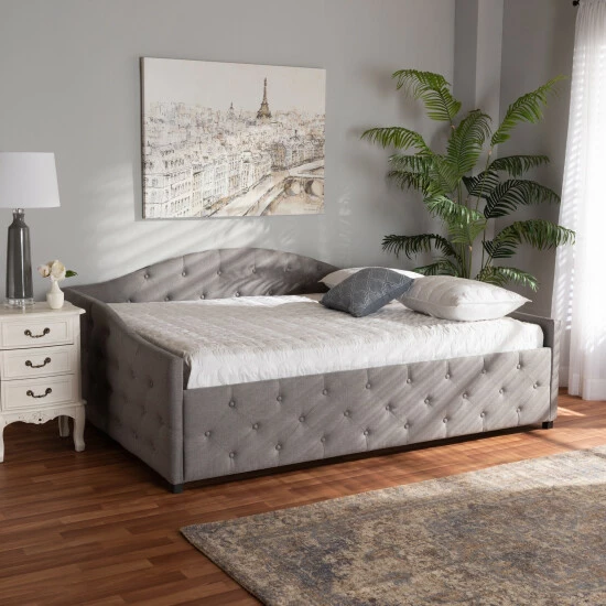 Cheapest ๐ฏ Baxton Studio Becker Modern And Contemporary Transitional Daybed Grey โญ - Image 2