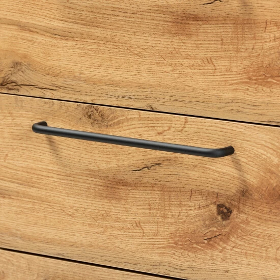 Best Pirce โ Baxton Studio Radley Transitional Oak Brown Finished Wood 3-Drawer Sideboard Buffet ๐ - Image 6