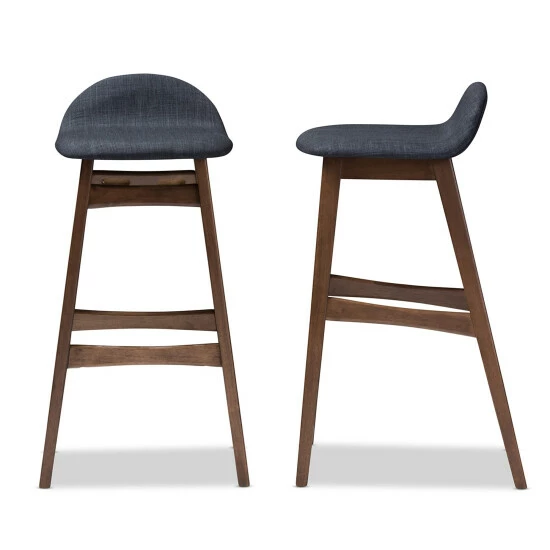 Cheapest โค๏ธ Mid-Century 30" Bar Stool By Baxton Studio โญ - Image 2