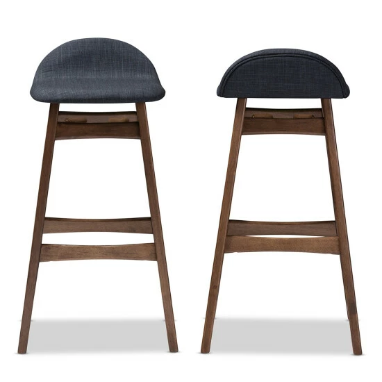 Cheapest โค๏ธ Mid-Century 30" Bar Stool By Baxton Studio โญ - Image 3