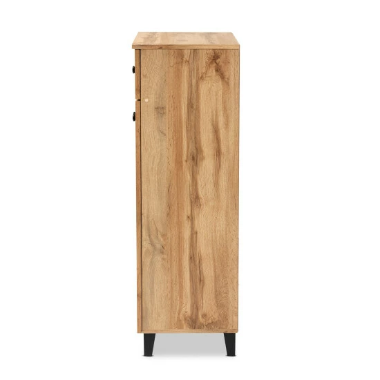 Budget โญ Baxton Studio Glidden Modern & Contemporary 1-Drawer Wood ๐ Shoe Storage Cabinet โ๏ธ - Image 5