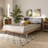 Best Sale 🥰 Baxton Studio Emile Modern And Contemporary Upholstered Platform Bed 🤩