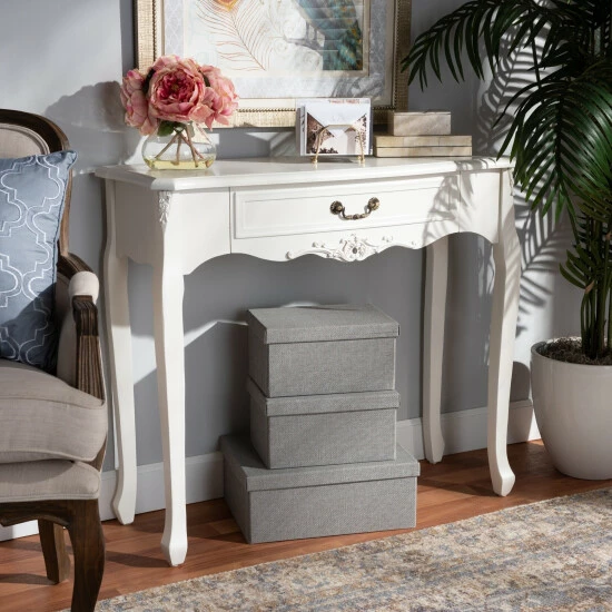 Best Pirce β Baxton Studio Gabrielle Traditional French Country Provincial Console Table π - Image 8