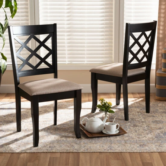 Deals ๐ฅฐ Baxton Studio Verner Modern And Contemporary 2-Piece Wood Dining Chair Set ๐