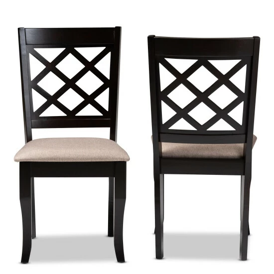 Deals ๐ฅฐ Baxton Studio Verner Modern And Contemporary 2-Piece Wood Dining Chair Set ๐ - Image 3