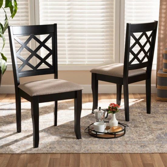 Deals ๐ฅฐ Baxton Studio Verner Modern And Contemporary 2-Piece Wood Dining Chair Set ๐ - Image 7