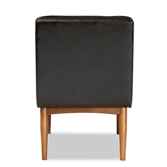 Discount ❤️ Baxton Studio Sanford Mid-Century Modern Dining Chair Tan 🧨 - Image 7