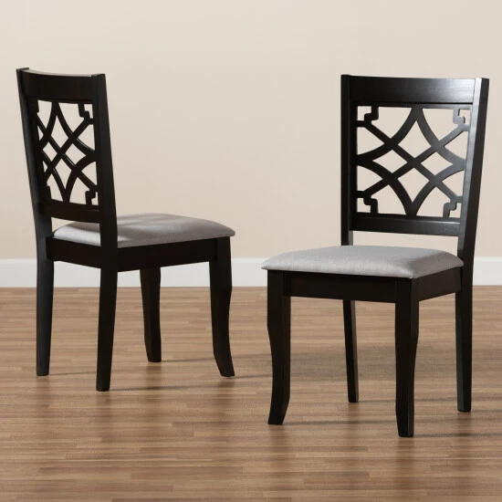 Outlet ⭐ Baxton Studio Mael Modern And Contemporary 2-PC Dining Chair Set ❤️ - Image 8