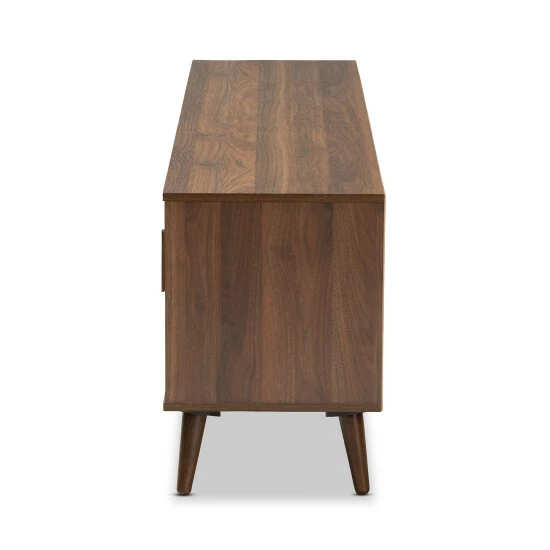 Budget ๐งจ Baxton Studio Quinn Mid-Century Modern 2-Door TV Stand ๐ - Image 5