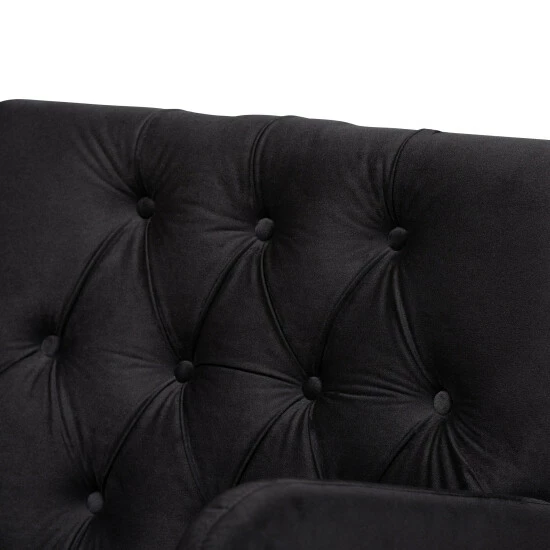 Best Pirce ๐ฏ Baxton Studio Eri Contemporary Glam And Luxe Armchair Navy Blue ๐ฏ - Image 7