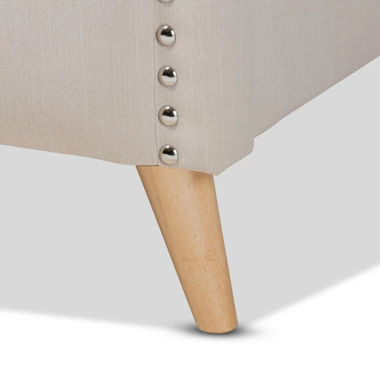 Deals โค๏ธ Baxton Studio Contemporary Fabric Platform Bed Charcoal ๐ - Image 8