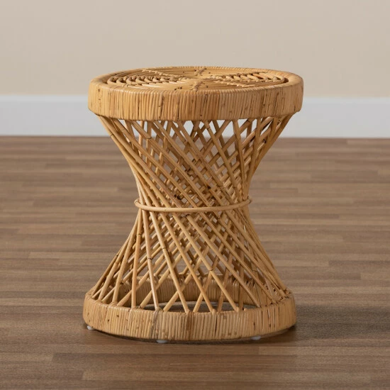 Best reviews of โ๏ธ Baxton Studio Seville Modern And Contemporary Natural Finished Rattan End Table โญ - Image 6