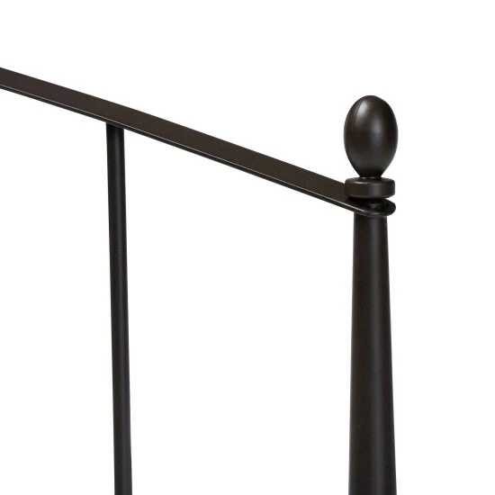 Best deal ๐ Baxton Studio Lana Modern And Contemporary Black Finished Metal Platform Bed ๐ฏ - Image 5