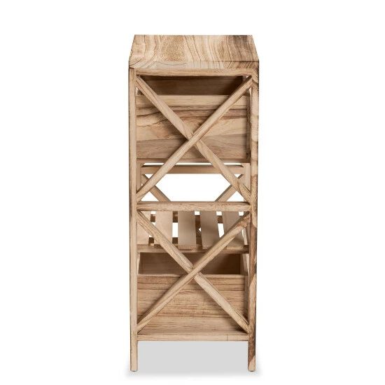 Coupon โค๏ธ Baxton Studio Mandell Modern Natural Brown Finished Wood 2-Drawer Storage Unit ๐ - Image 5