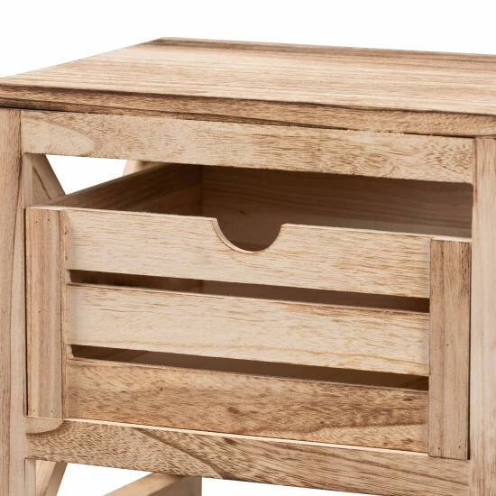 Coupon โค๏ธ Baxton Studio Mandell Modern Natural Brown Finished Wood 2-Drawer Storage Unit ๐ - Image 6