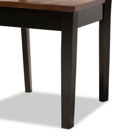 Best reviews of ๐ Baxton Studio Gervais Modern And Contemporary Transitional 2-Piece Dining Chair Set Dark Brown โค๏ธ - Image 7