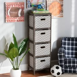 Best reviews of 🔔 Baxton Studio Jorah Modern Greywashed Wood Tallboy Storage Unit (4 Baskets Included) 🔔