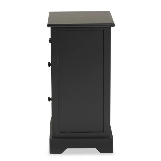 Flash Sale ๐ Baxton Studio Dacey Transitional Wood Storage Cabinet With Rattan Drawers-Espresso ๐คฉ - Image 5