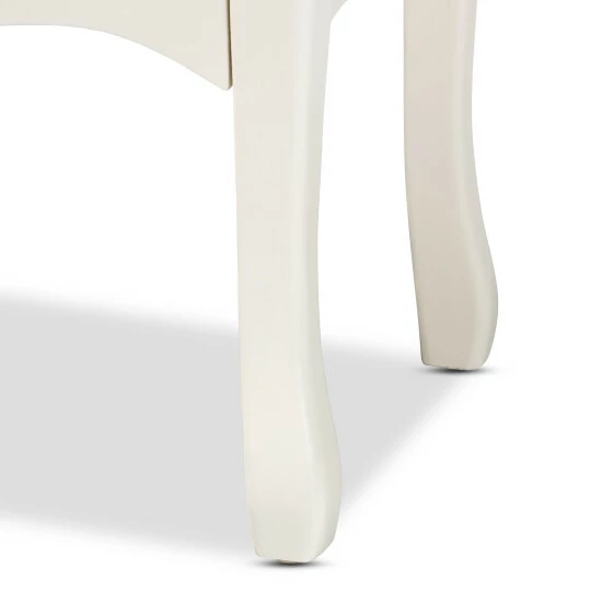 Cheapest โค๏ธ Baxton Studio Eliya Traditional White Finished Wood Storage Cabinet-3DW ๐ - Image 7