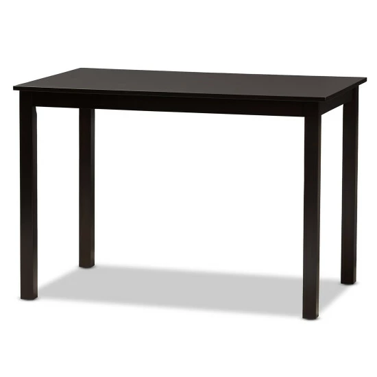 Flash Sale 😀 Baxton Studio Erion Modern And Contemporary 5-Piece Dining Set Espresso 🔔 - Image 5