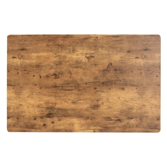 Budget 🥰 Baxton Studio Tilda Modern Industrial Natural Brown Finished Wood And Dark Bronze Metal 5-Piece Dining Set 🔔 - Image 5