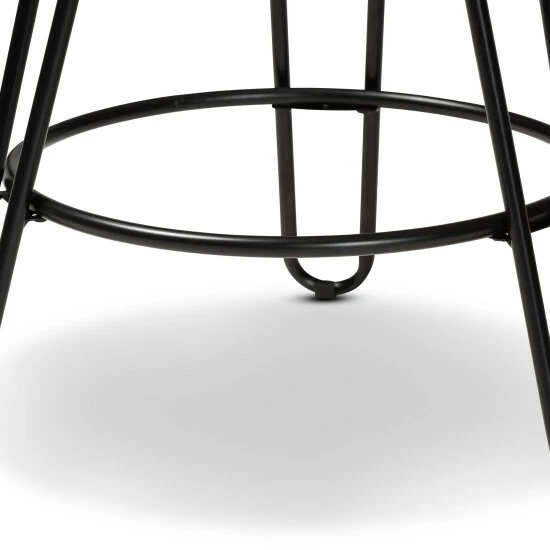 Wholesale ๐ Baxton Studio Veera Vintage Industrial Rustic 3-Piece Height Adjustable Pub Set โค๏ธ - Image 6