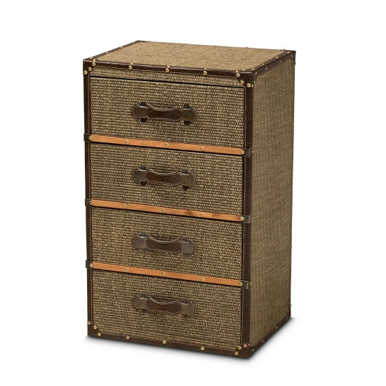 Discount ๐ Baxton Studio Owen Mid-Century Modern 4-Drawer Accent Storage Cabinet In Brown ๐ - Image 2