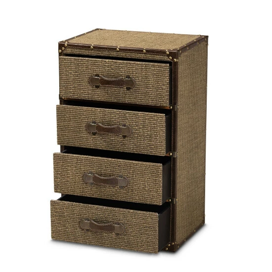 Discount ๐ Baxton Studio Owen Mid-Century Modern 4-Drawer Accent Storage Cabinet In Brown ๐ - Image 3