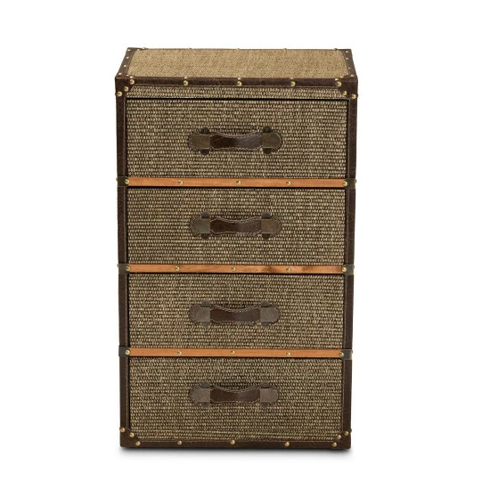 Discount ๐ Baxton Studio Owen Mid-Century Modern 4-Drawer Accent Storage Cabinet In Brown ๐ - Image 4