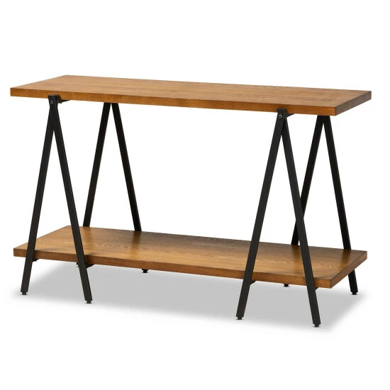 Best Sale ๐ Baxton Studio Britton Rustic Industrial Console Table ๐ - Image 2