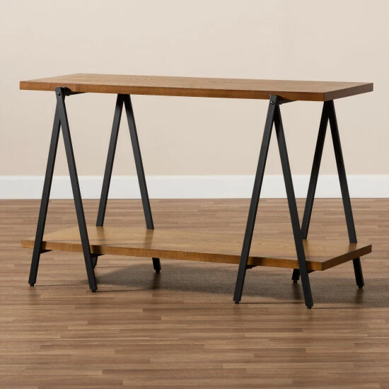 Best Sale ๐ Baxton Studio Britton Rustic Industrial Console Table ๐ - Image 7